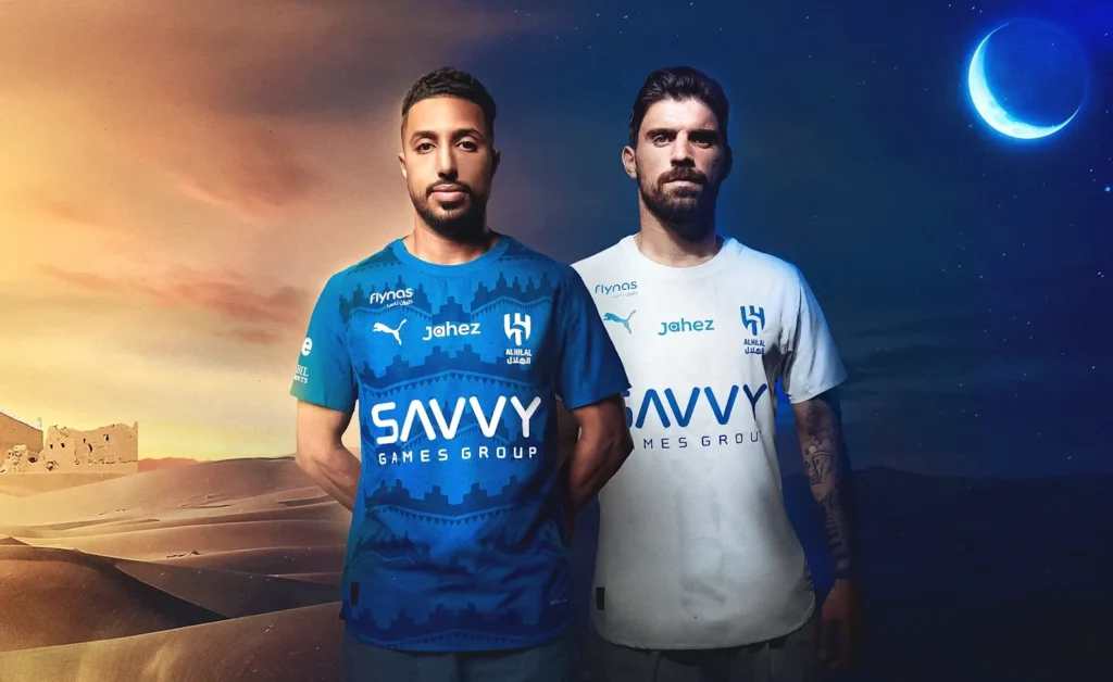 New Kits of Al-Hilal Celebrate Saudi Heritage with Puma
