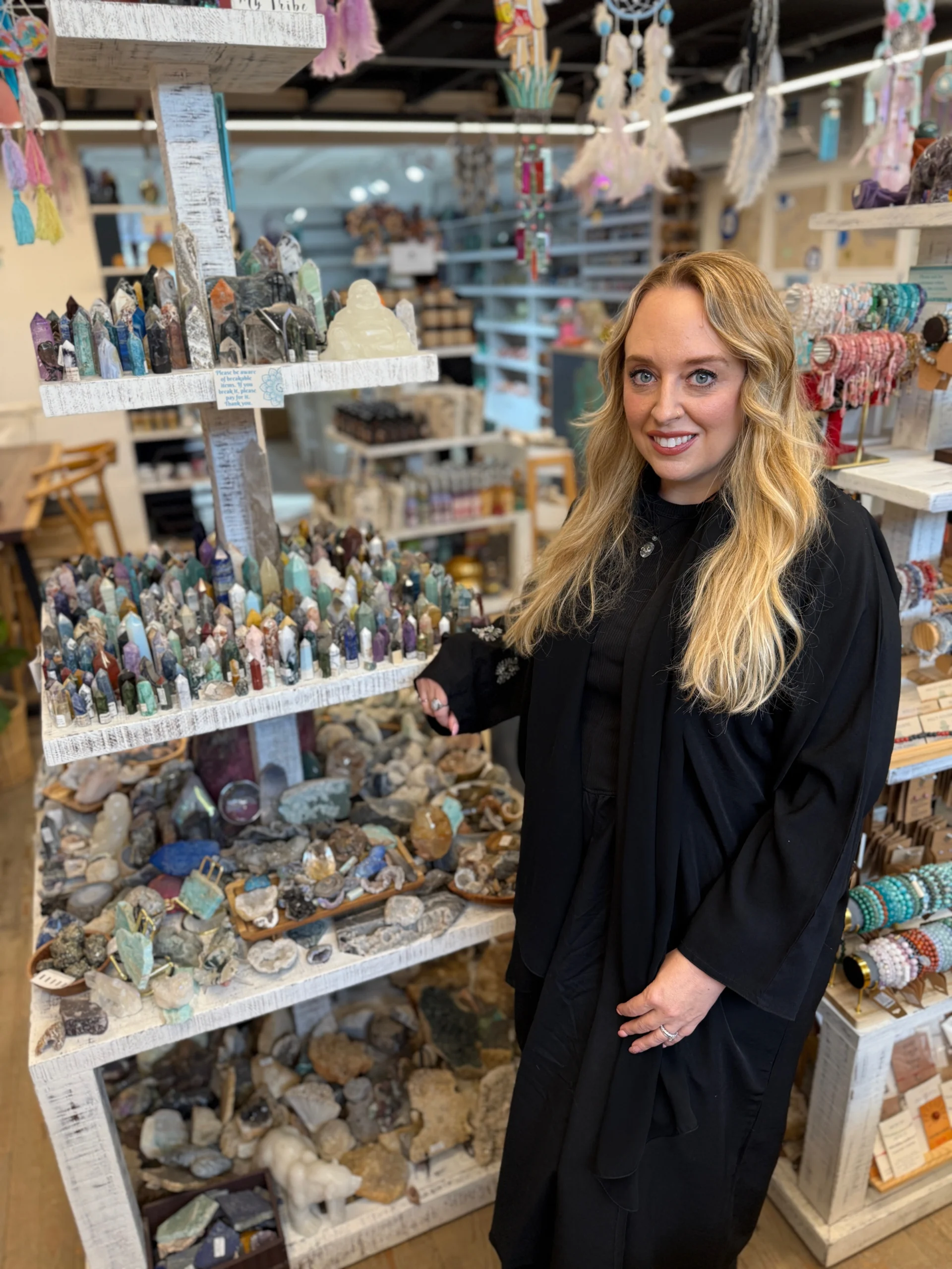 Holly Aldhebaiei builds a holistic sanctuary in Dubai, uniting crystals, community, and wellness for transformative living.