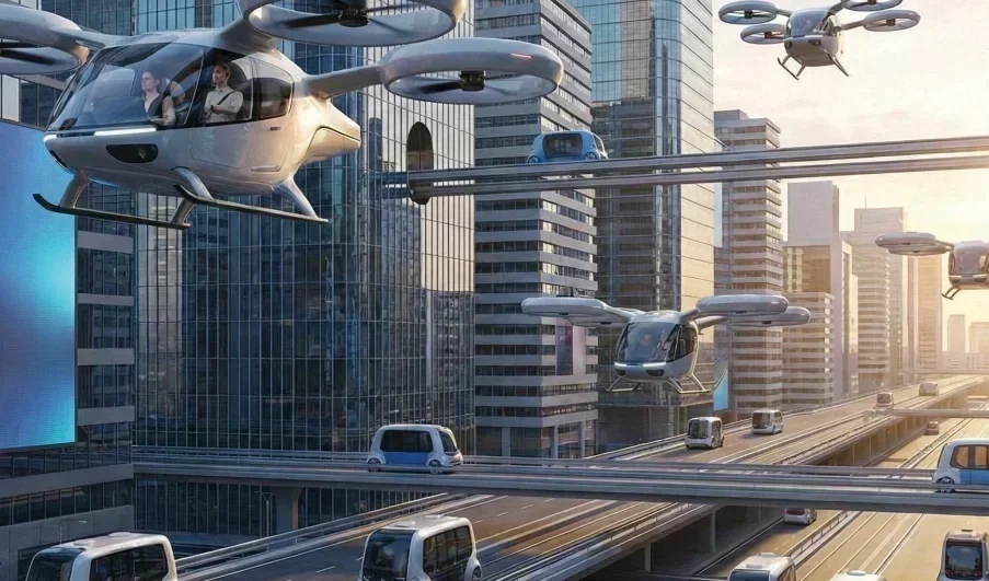 Future Mobility In Uae 2025, Piloted Flying Taxis And Autonomous Transport Are Transforming Urban Travel