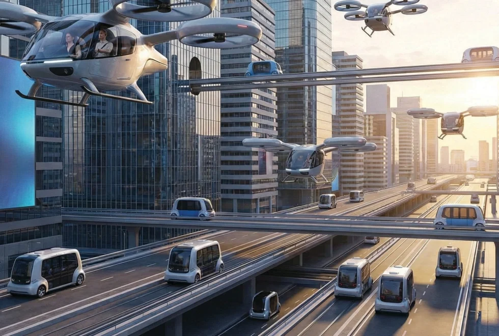 Future Mobility In Uae 2025, Piloted Flying Taxis And Autonomous Transport Are Transforming Urban Travel