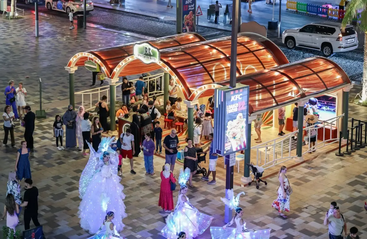 Desert After Dark, Uae Residents Celebrate Winter Nightlife