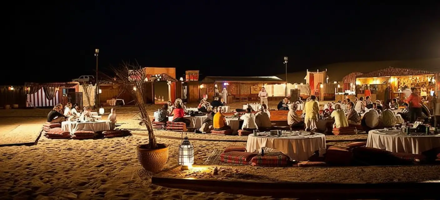 Desert After Dark, Uae Residents Celebrate Winter Nightlife
