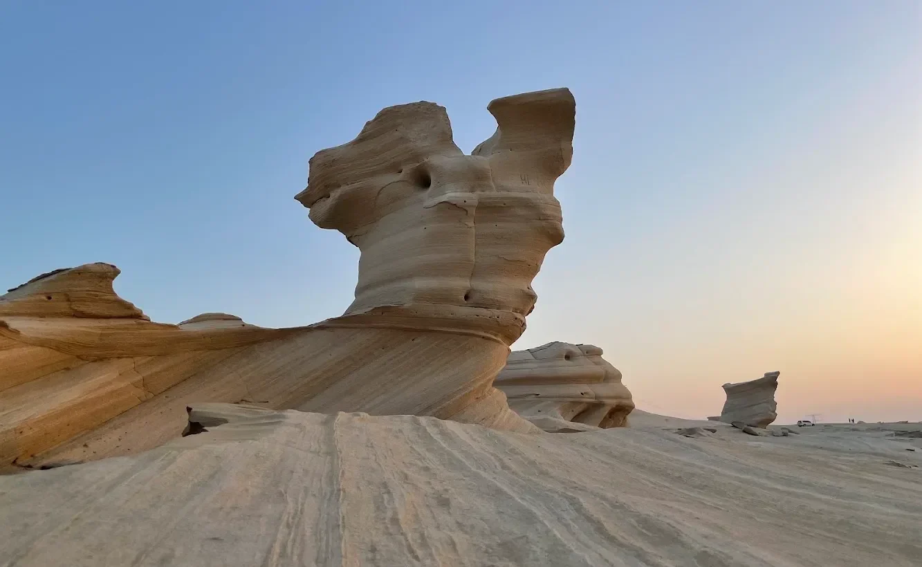 Wind-Carved Fossil Dunes, Nature’s Stone Sculptures of Abu Dhabi
