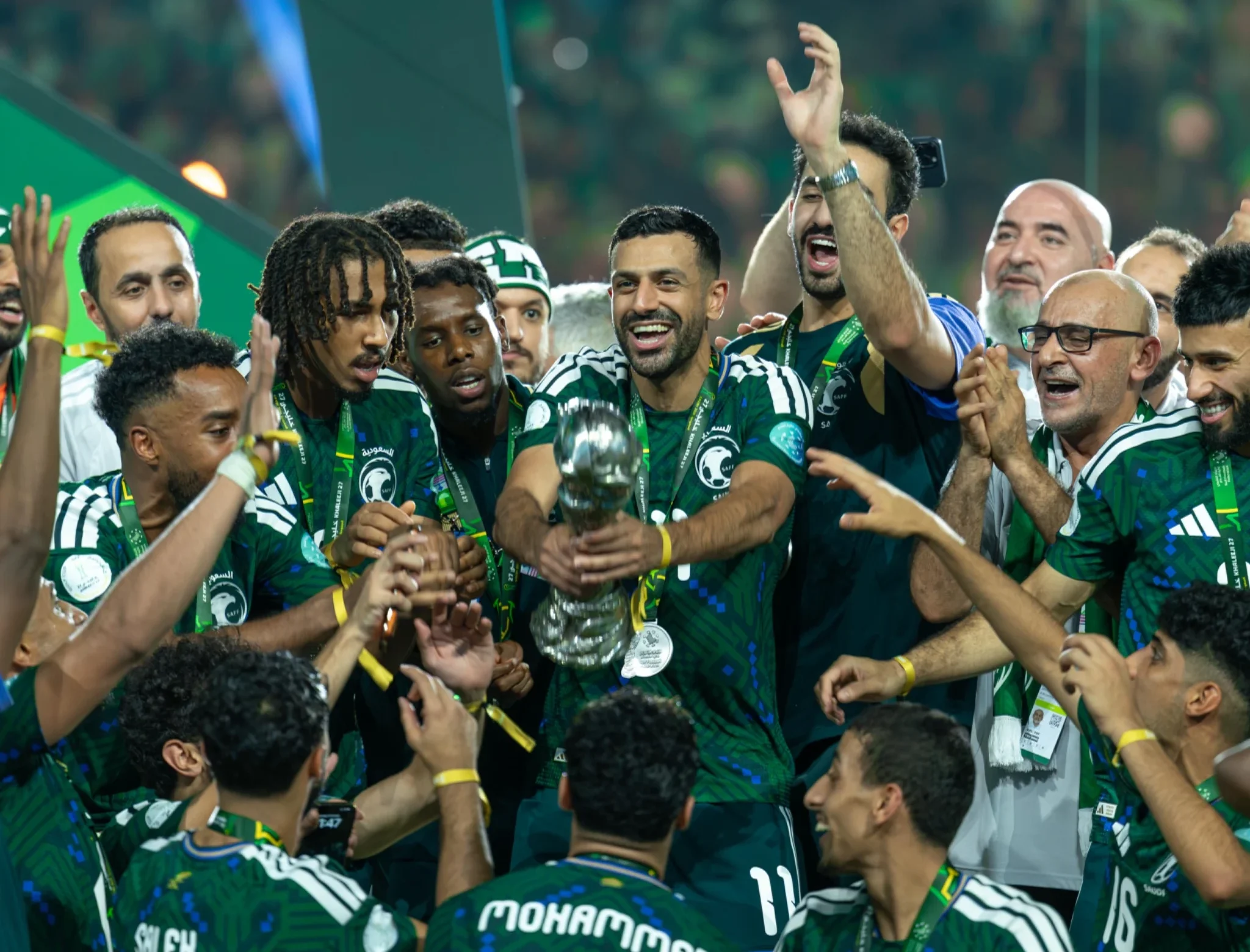 The Green Falcons, Champions of Khaleeji 27 as Saudi Arabia Wins the Gulf Cup for the Fourth Time